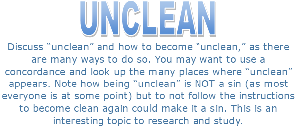 unclean