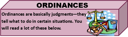 ordinances