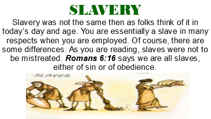 slavery