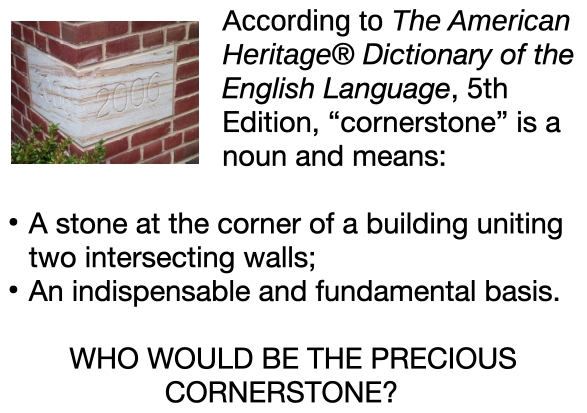 isa 28 cornerstone